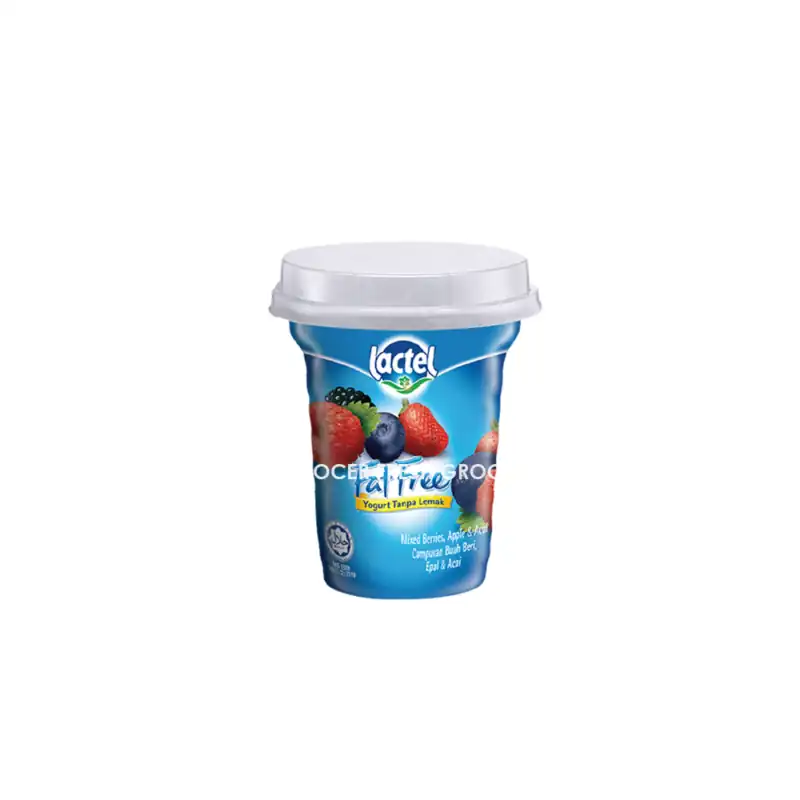 NESTLE YOGURT  FAT FREE MIX BERRIES 130GM