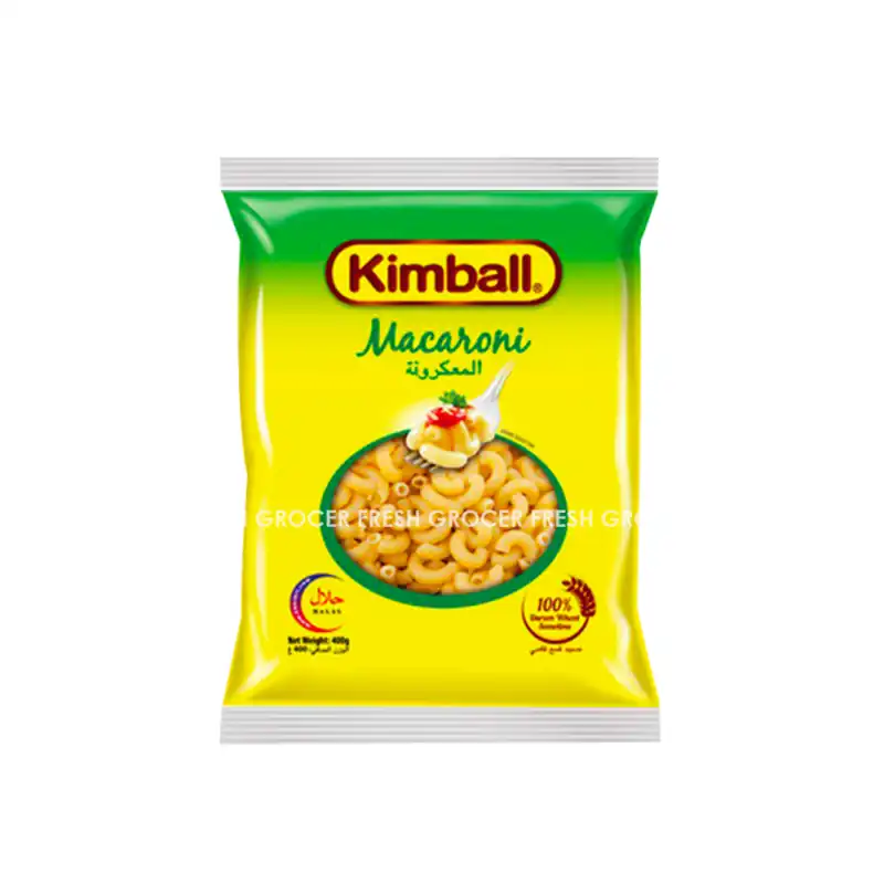 cc40ce9fcc7dd7523c42fa3767621644.png KIMBALL MACARONI PASTA 400GM