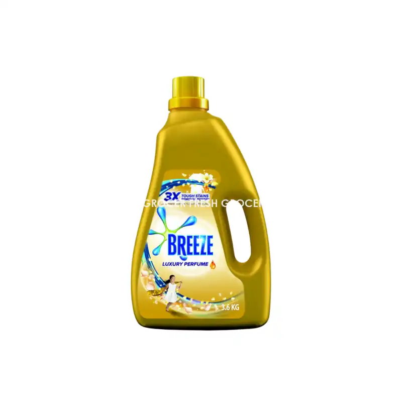 BREEZE DETERGENT LIQUID 3.6KG LUXURY PERFUME