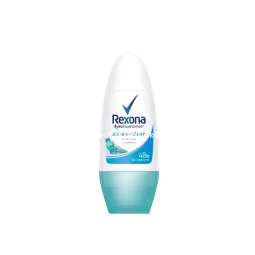 10ddb255c3279f77aef1f42bc217d5e7.png REXONA ROLL ON WOMEN SHOWER CLEAN 45ML
