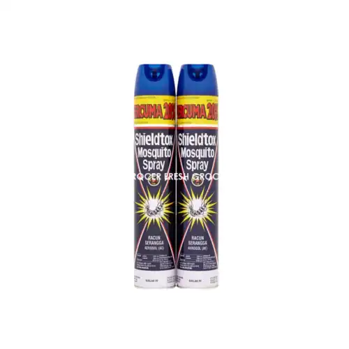 c86ac8890201145c3eb164d6e1093290.png SHIELDTOX AEROSOLS MOSQUITO SPRAY TP FOC 20% 2'SX600ML