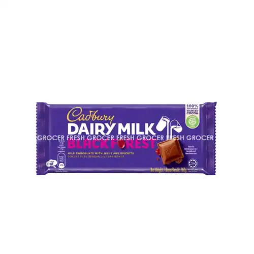 271ff186ecbe22abe624730aa5c30d29.png CADBURY DAIRY MILK 160GM BLACK FOREST