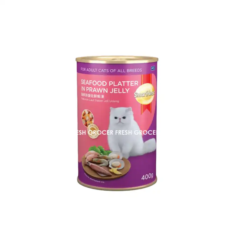 SMART HEART ADULT SEAFOOD CAN 400GM