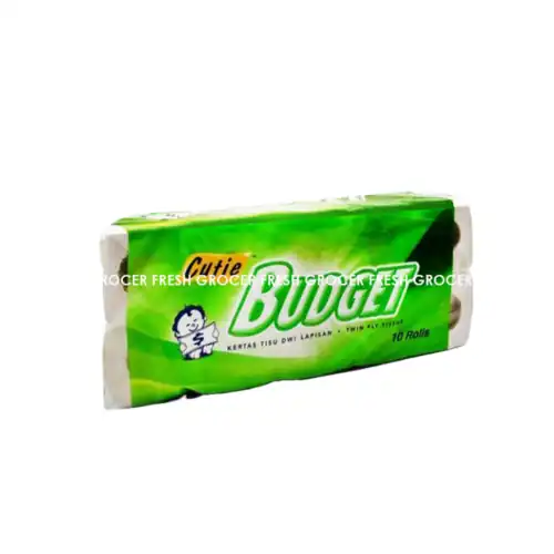 65500ba6546e9ca0af1c92e5b469b733.png CUTIE BUDGET TOILET ROLL 180'S 10'ROLL 3IN1