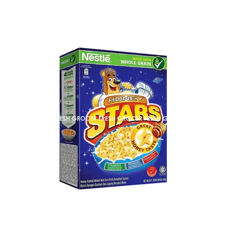 c23f692d0d4ac1917e365a515a2ebe50.png NESTLE CEREAL HONEY STARS BREAKFAST 300GM