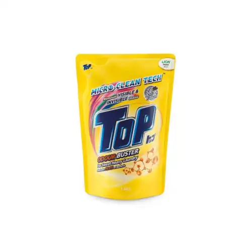 f3a172bd7357e4c09315d34a96a614f6.jpeg TOP CON ODOUR BUSTER YELLOW DETERGENT LIQUID REFILL 1.8L