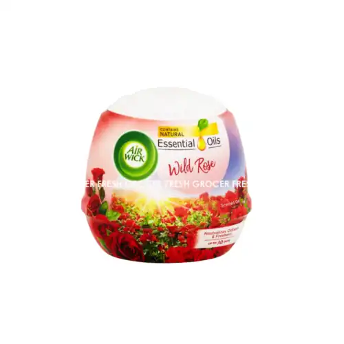 01d7bf77bdd57b1d47f3ff8c8ded5aae.png AIR WICK SCENTED GEL WILD ROSE 180GM