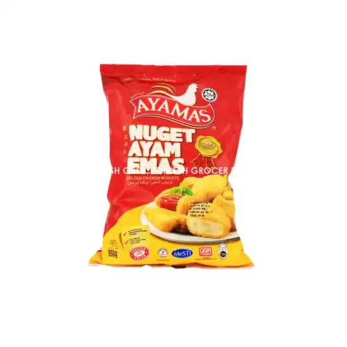 2a86790097d2202a87f58ef2e1d76c8e.png AYAMAS GOLDEN CHICKEN NUGGETS 850GM
