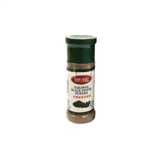 3a8a9bf9b284004865ddf2f81d0141a3.png CHAP CHAP SARAWAK BLACK PEPPER POWDER 50GM