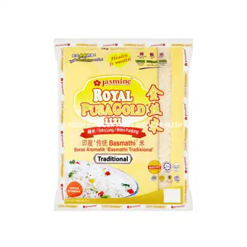 JASMINE ROYAL PUSAGOLD BASMATHI RICE 5KG