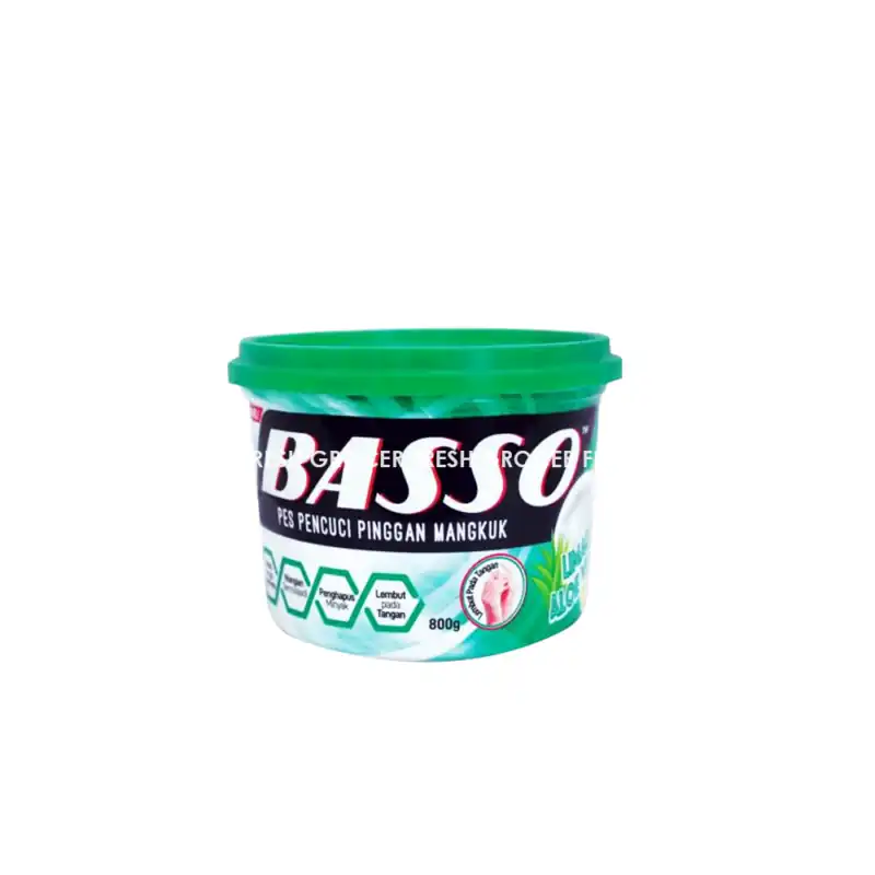BASSO DISWASH PASTE 800GM LIME