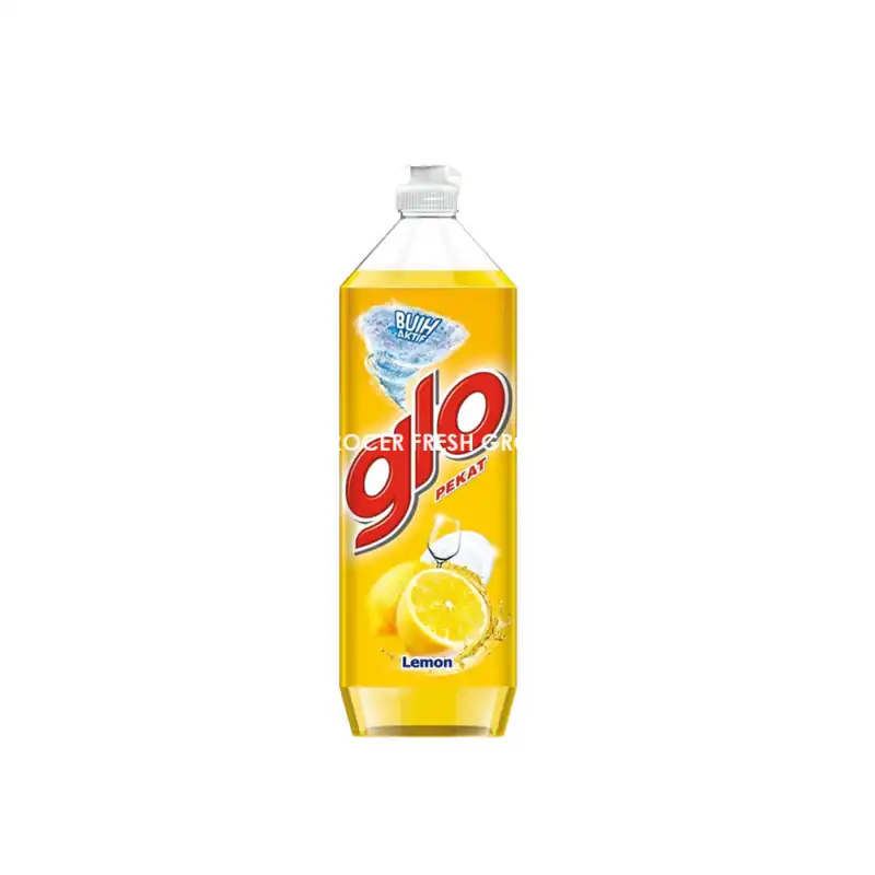 GLO DISHWASH LIQUID 800ML LEMON