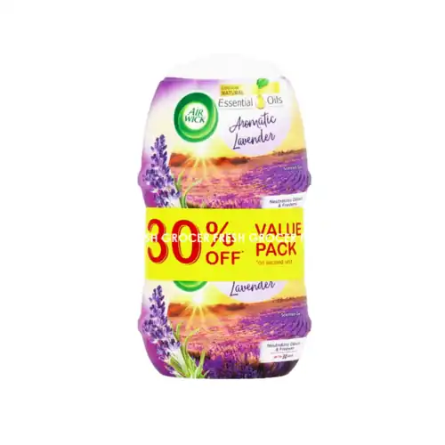 d6d40fe2251d67d3c40d89535f030453.png AIR WICK SCENTED GEL LAVENDER TP 2X180GM