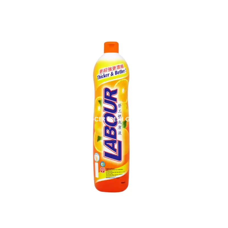 LABOUR DISHWASH LIQUID 900ML ORANGE
