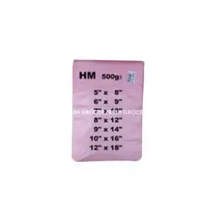 HM PLASTIC BAG 5 INCH X 8 INCH (HY) 500G±