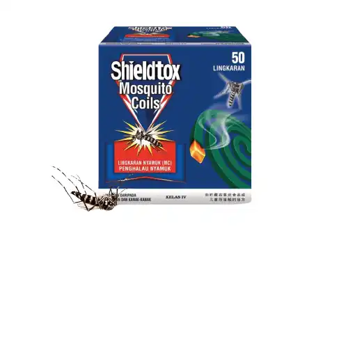 e82b98219ba0eb654c504c958eb87557.png SHIELDTOX MOSQUITO COILS 50 LINGKARAN