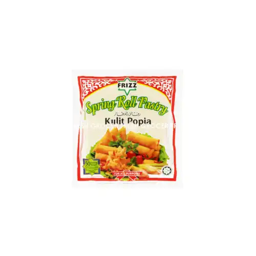 0eabec1cc0948e1f2240877d28646874.png FRIZZ SPRING ROLL PASTRY 125MM X 125MM 50PIECES 250GM+/-