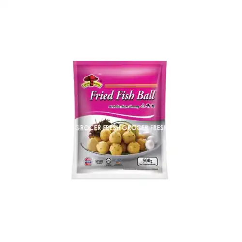 MUSHROOM FRIED FISH BALL 500GM