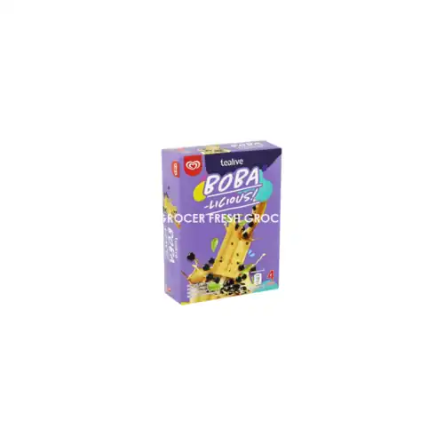 WALLS AD TEALIVE BOBA MILK TEA 4X65ML