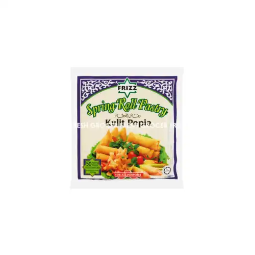 FRIZZ SPRING ROLL PASTRY 190MM X 190MM (50PCS) 550GM