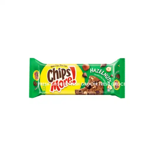 c559eabd3fa74ab0141095be47700dd6.png CHIPSMORE HAZELNUTS & CHOCOLATE CHIP COOKIES 153G