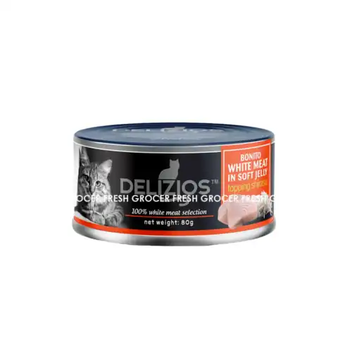 0675f6e75bf855bafc25b13149cb2245.png DELIZIOS BONITO WHITE MEAT IN SOFT JELLY TOPPING SHIRASU 80GM