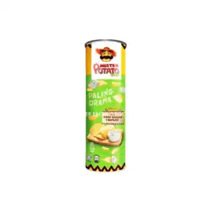 MISTER POTATO CRISPS CREAM ONION 125GM