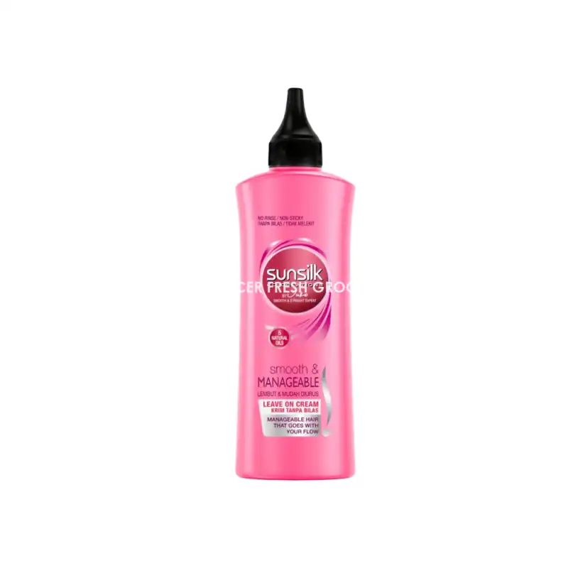 SUNSILK SMOOTH & MANAGEABLE LEAVE ON CREAM 120ML