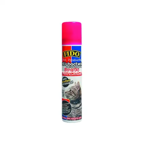 24646a767ff73b93d2b8ed8277ad2d93.png FIDO ANTI BACTERIA AEROSOL CAT SPRAY 100ML
