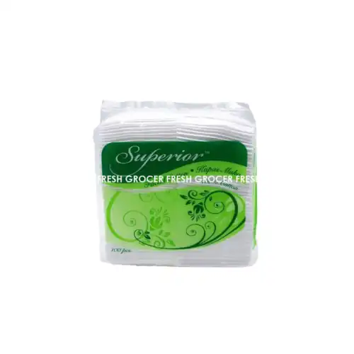 SUPERIOR FACIAL COTTON 100'S