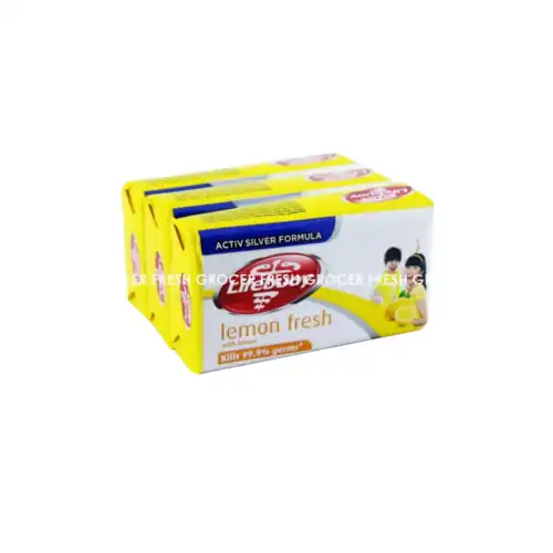 2d7c43a0542e9b873eafd0470c9c4a01.png LIFEBUOY BAR SOAP LEMON FRESH 4'S X 115GM