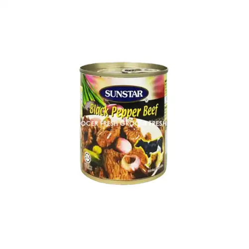 SUNSTAR BLACK PEPPER BEEF 260GM