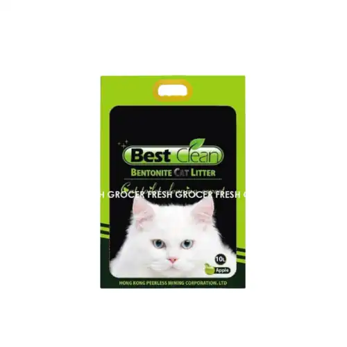 496c1fba5e1a91c55f0cfc75c7c10bd8.png BEST CLEAN BENTONITE CAT LITTER APPLE 10L