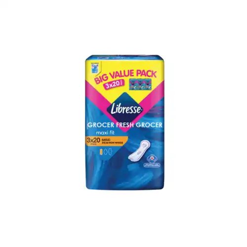4fbb19aae908e69433418e70da8a60c5.png LIBRESSE MULTIPACK MAXI NON WINGS 3X20'S 24C,