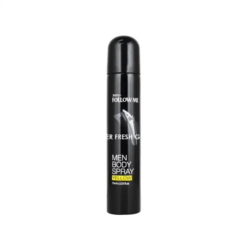 FOLLOW ME MEN BODY SPRAY YELLOW 75ML