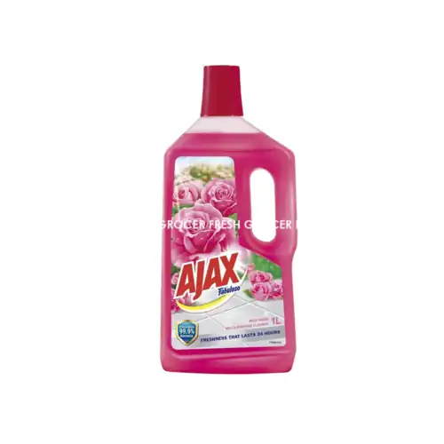 6086b3dccfa940596836e9a06398bace.png AJAX FABULOSO ROSE FRESH FLOOR CLEANER 1L