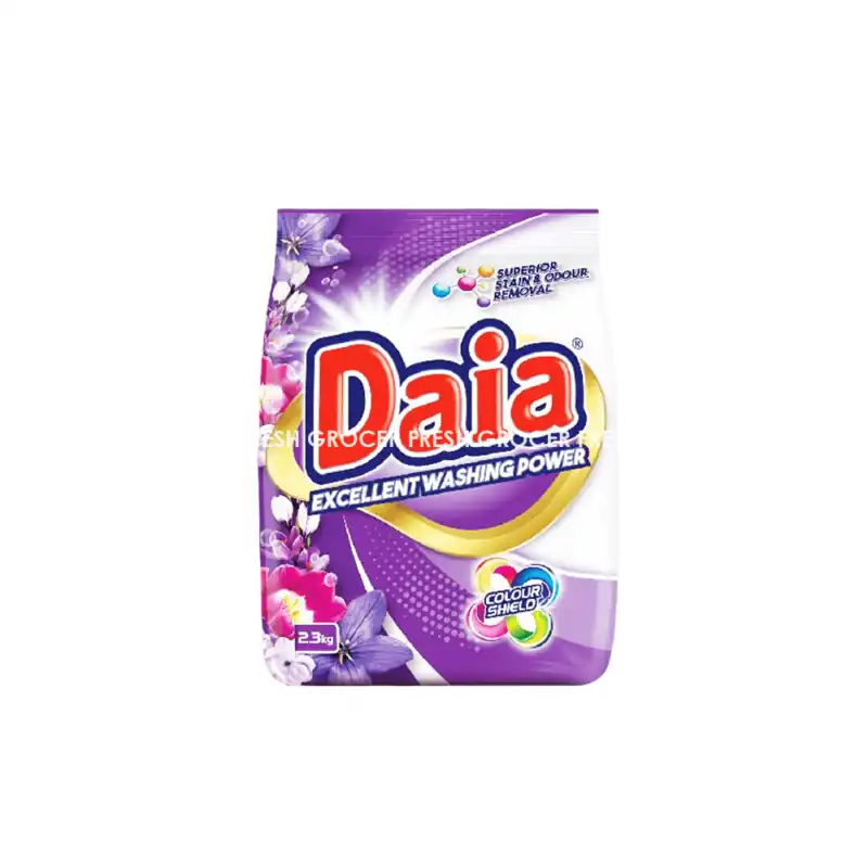69a5b91871137027b1e431bf43be7674.png DAIA DETERGENT POWDER 2.3KG COLOUR SHIELD