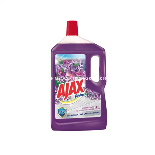 6ec10ffab4ffe797a7760eeca2aae8ae.png AJAX FABULOSO LAVENDER FRESH FLOOR CLEANER 3L