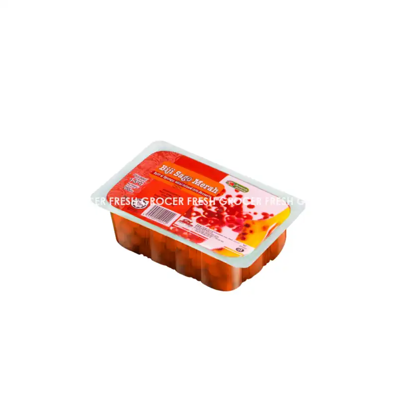 QY BIJI SAGU MERAH 250GM