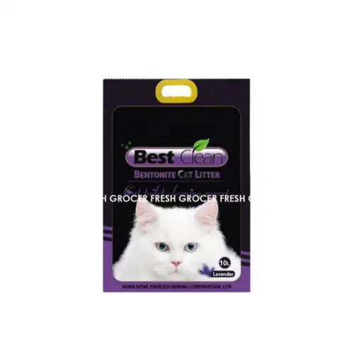 75e32f60e0bbd4bc8cc253883239e0f8.png BEST CLEAN BENTONITE CAT LITTER LAVENDER 10L