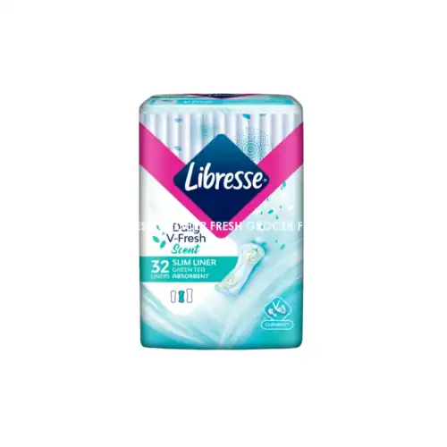 7ac8be86019b7fe21d865232df9e7659.png LIBRESSE DAILY V-FRESH SLIM LINER ABSORBENT BREAT 32'S