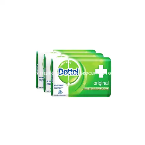 8da2458962dedcace98b01d8c82f2e13.png DETTOL BODY SOAP ORIGINAL 100GM BUY 3 FREE 1