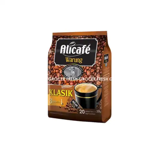 ALICAFE WARUNG 3IN1 CLASSIC PREMIX COFFEE 20SX20GM