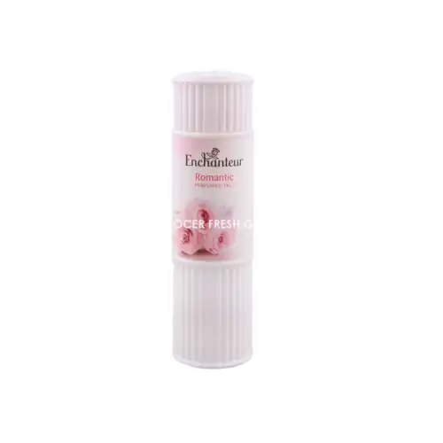 ENCHANTEUR PERFUMED TALC 125GM ROMANTIC