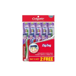 cbd8a896584875ce1fce3086437219e7.png COLGATE TOOTHBRUSH ZIG ZAG MEDIUM BUY 3 FREE 2