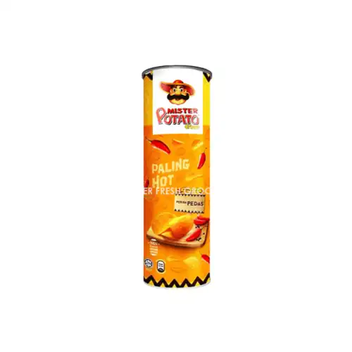 eea0acc5d5209898c149b16bc0cebbe9.png MISTER POTATO CRISPS HOT&SPICY 125GM