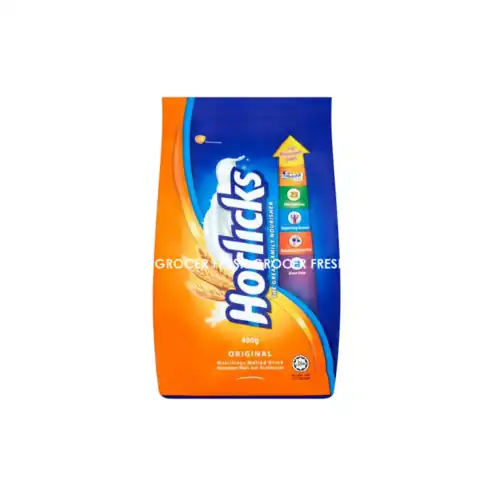 HORLICKS ORIGINAL NUTRITIOUS MALTED DRINK  400GM