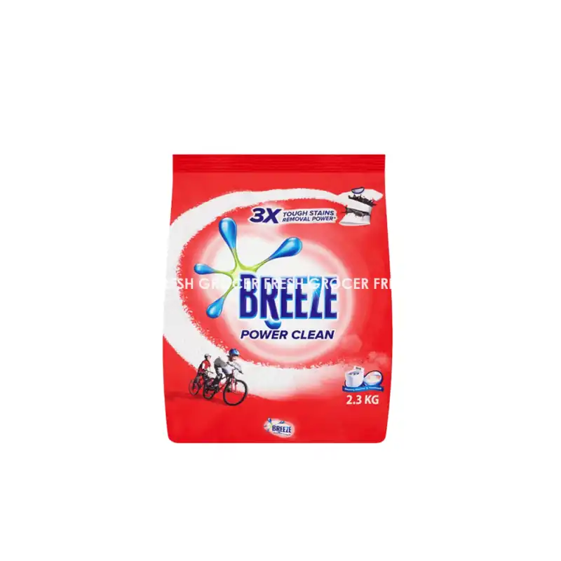 BREEZE DETERGENT POWDER 2.1KG POWER CLEAN