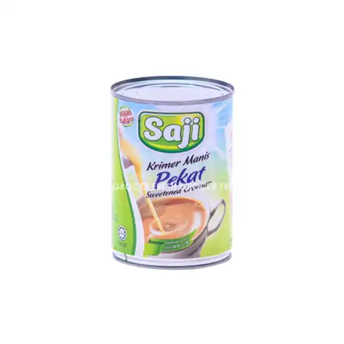 f189df2517b2f75e0f03108657b6a284.png SAJI SWEETENED CREAMER 500GM