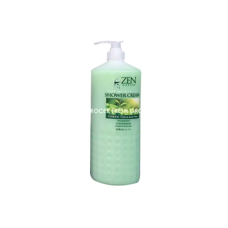 ZEN SHOWER CREAM GREEN TEA & ALOE VERA  2.1L